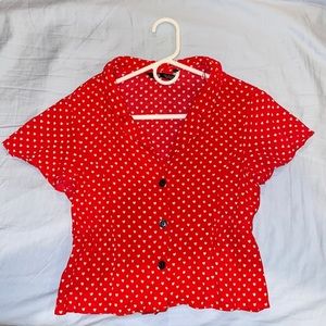 Zara Short Sleeve V-neck T-shirt, size S (USA S/EUR S/ MEX 26)